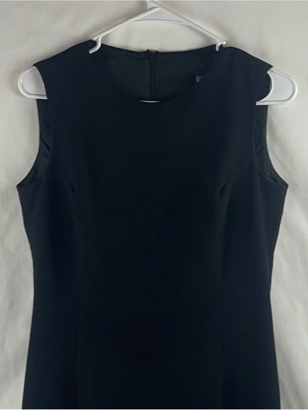 ZARA Classic Black Sheath Academia Career Office Dress NWOT Size M